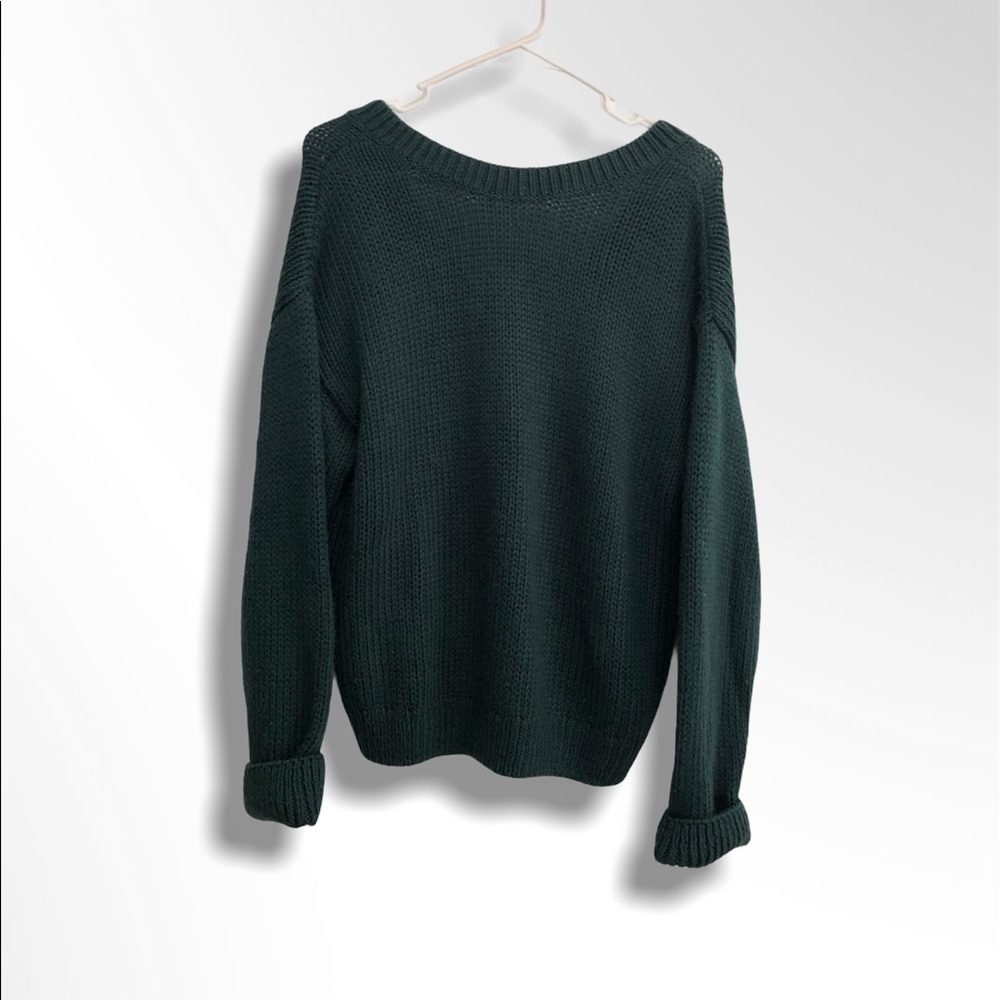 VS PINK Dark Teal Sweater!